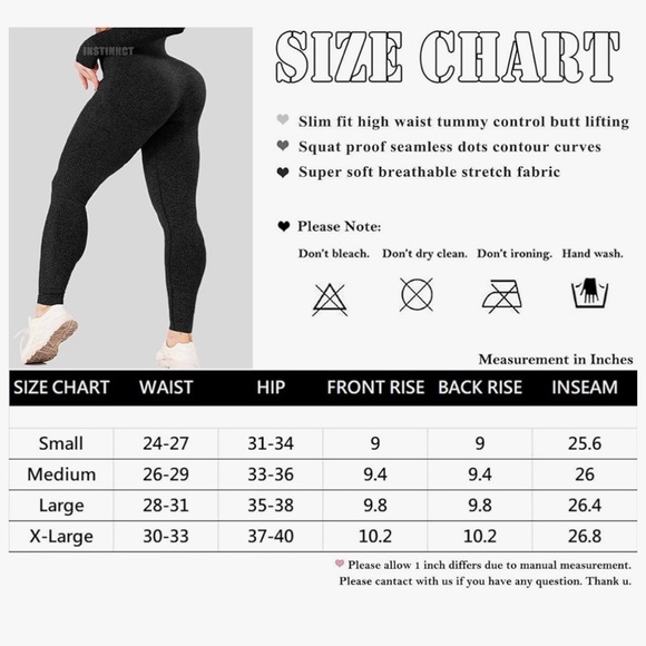 INSTINCTT butt-lifting seamless leggings - Picture 7 of 9